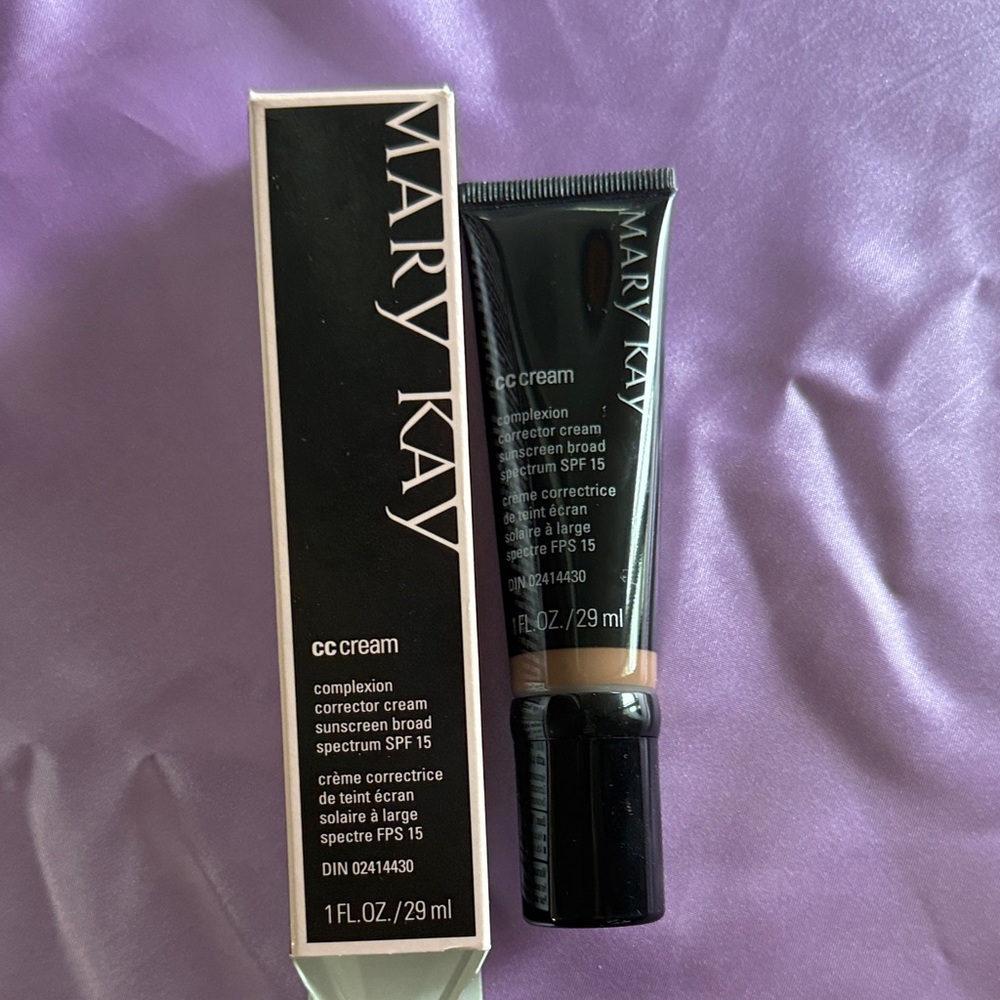 Mary Kay CC Cream in Black and Cream Packaging